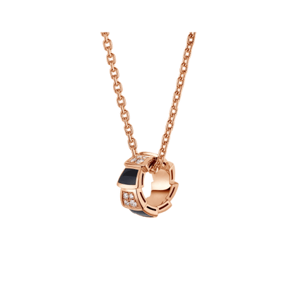 [Blar]SERPENTI PEDANT DIAMOND NECKLACE