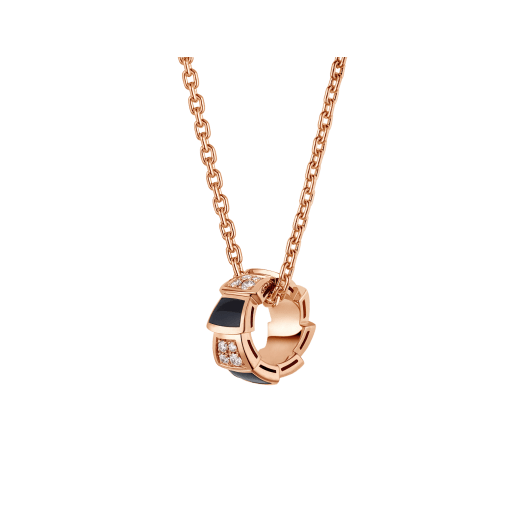 [Blar]SERPENTI PEDANT DIAMOND NECKLACE