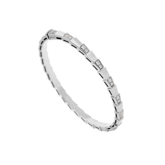 [Blar]SERPENTI BRACELET SILVER DIAMOND