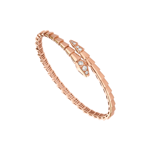 [Blar]SERPENTI BRACELET DIAMONDS PINK GOLD