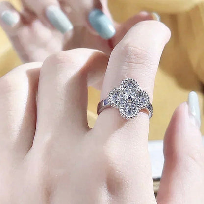 [VCA]CLOVER DIAMOND RING