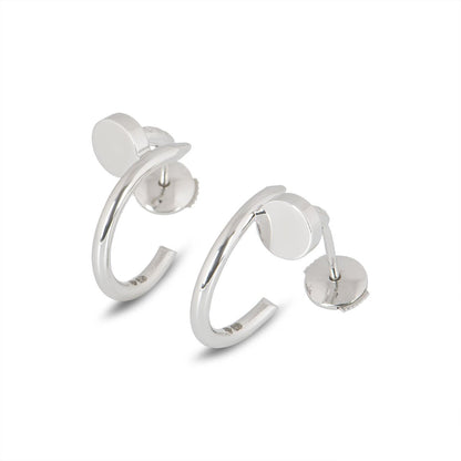 [CAT]JUSTE EARRINGS SILVER