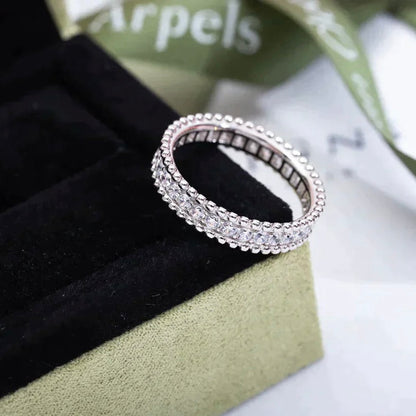 [VCA]PERLEE DIAMOND SILVER RING