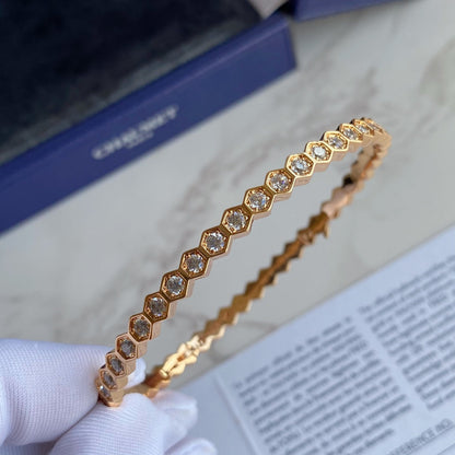 [Chau]BEE LOVE GOLD BRACELET FULL DIAMOND