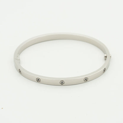 [CAT]LOVE BRACELET 3.65MM 10 DIAMONDS