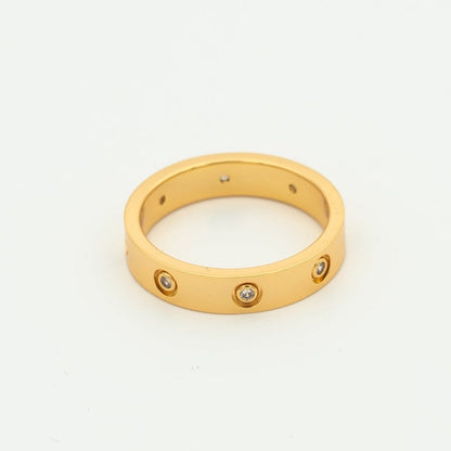 [CAT]LOVE RING 3.6MM 8 DIAMONDS