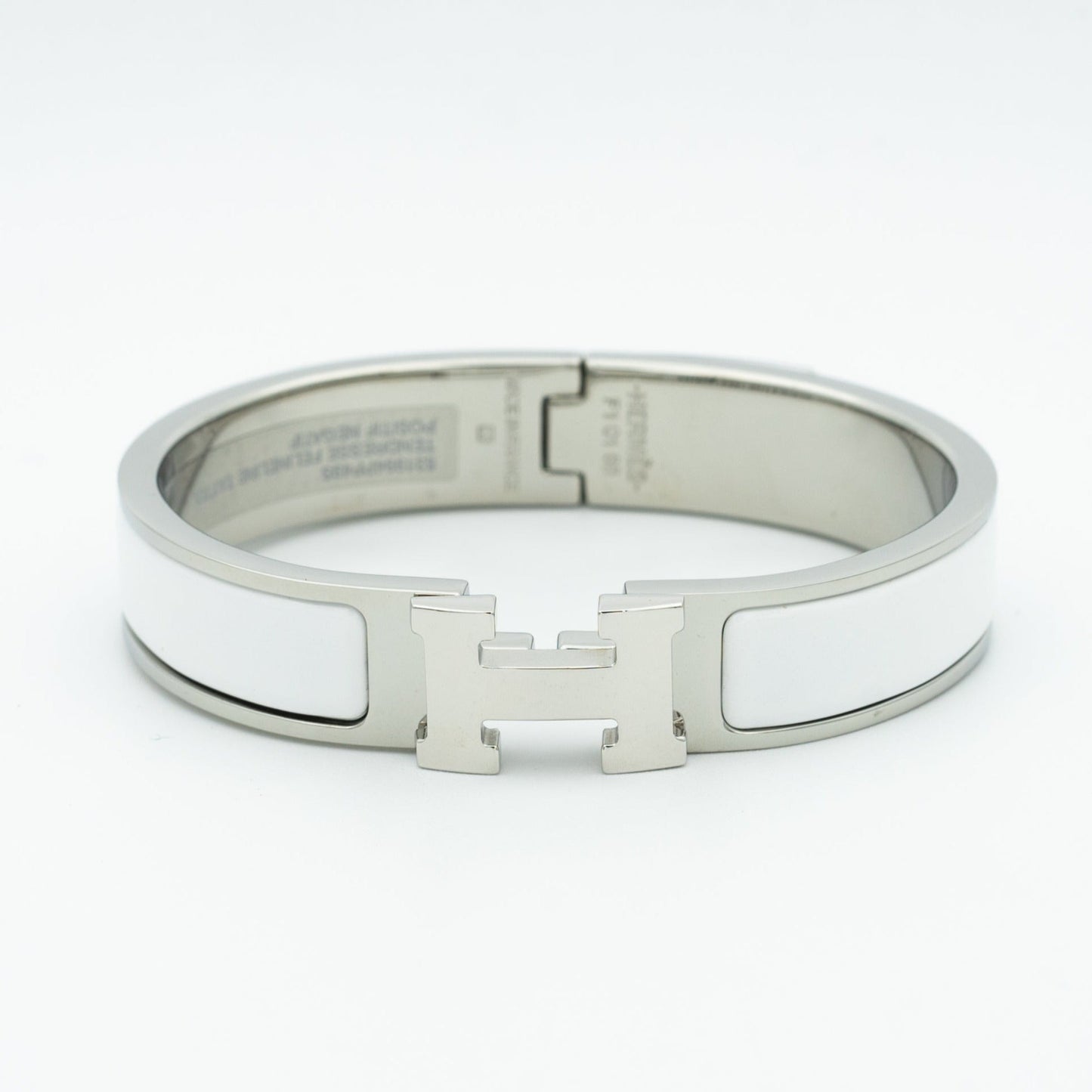 [Hmes]H WHITE BRACELET