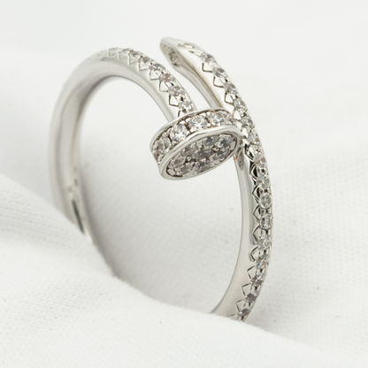 [CAT]JUSTE RING 1.8MM SILVER DIAMONDS