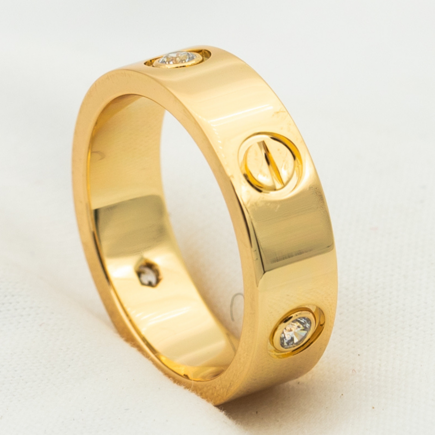 [CAT]LIEBESRING 5,5 MM 3 DIAMANTEN ROSGOLD