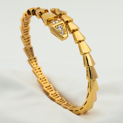 [Blar]SERPENTI BRACELET DIAMONDS PINK GOLD