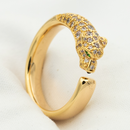 [CAT]PANTHERE RING DIAMOND 7.3MM