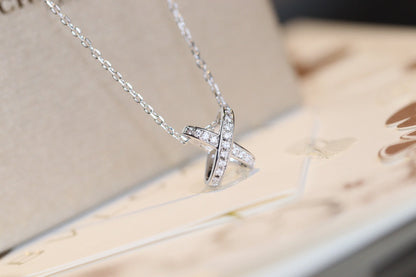 [Chau]JEUX DE DIAMOND NECKLACE