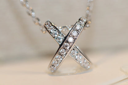 [Chau]JEUX DE DIAMOND NECKLACE