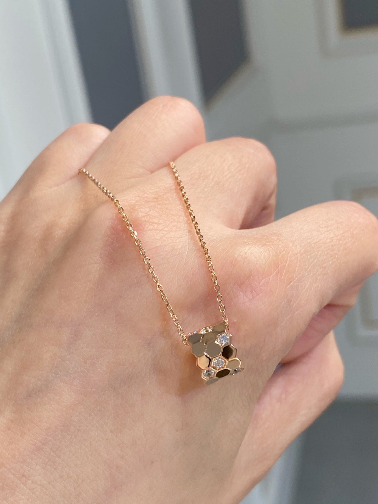 [Chau]BEE LOVE DIAMOND NECKLACE