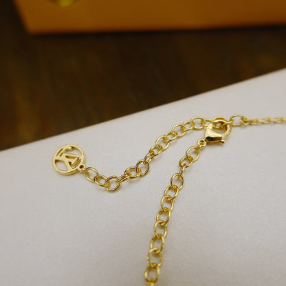 [VCA]BLOOMING SUPPLE NECKLACE BRASS