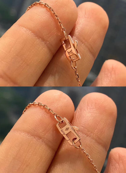 [VCA]BLOSSOM PENDANT PINK GOLD AND DIAMOND