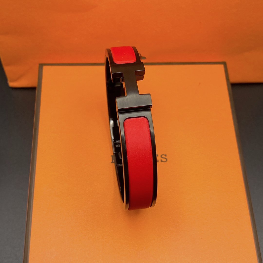 [Hmes]CLIC HM SO BLACK RED BRACELET