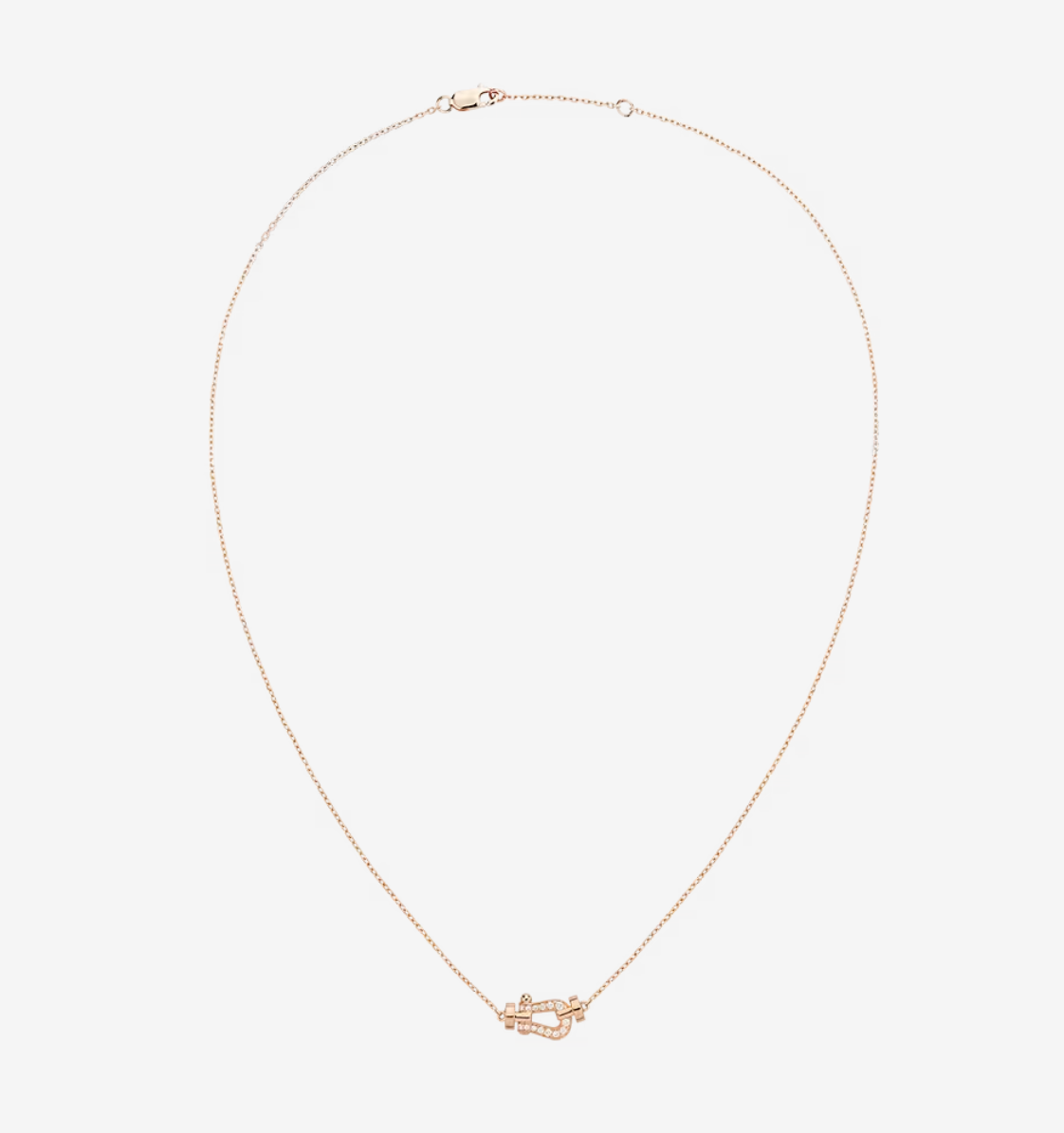 [Frd]FORCE 10 DIAMOND PINK GOLD NECKLACE MINI MODEL