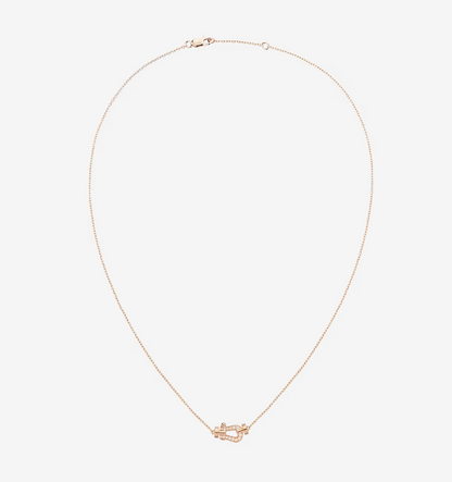 [Frd]FORCE 10 DIAMOND PINK GOLD NECKLACE MINI MODEL