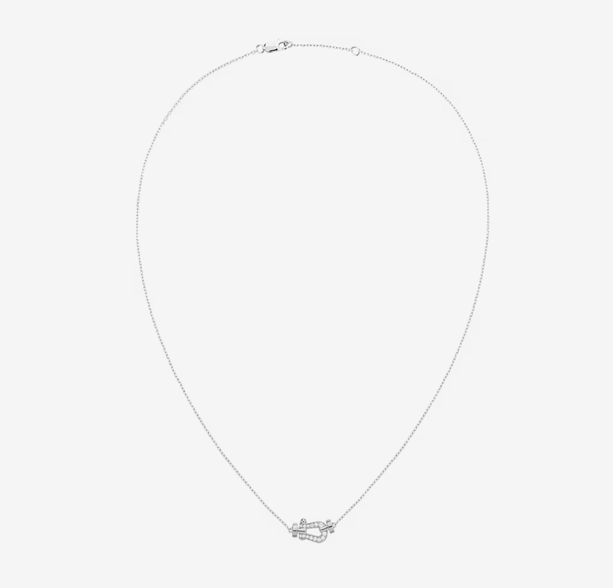 [Frd]FORCE 10 DIAMOND SILVER NECKLACE MINI MODEL