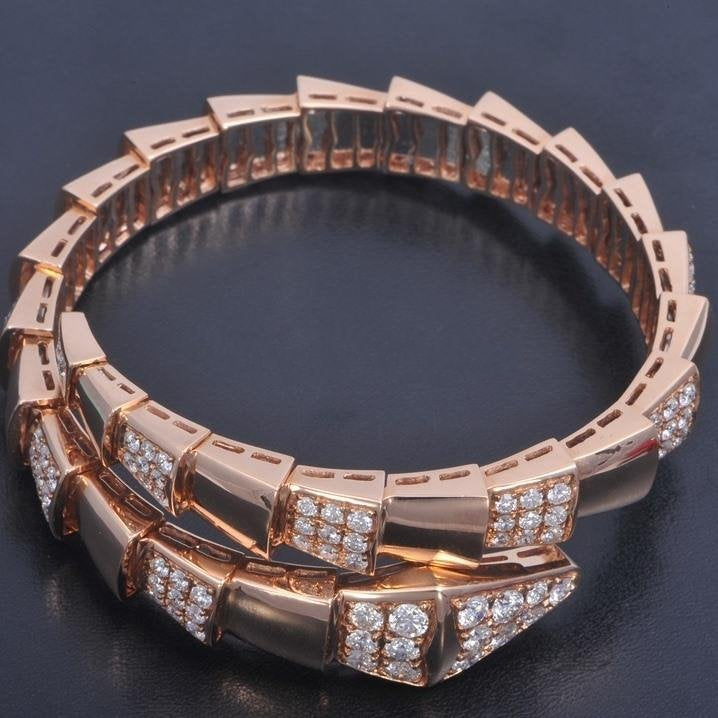 [Blar]SERPENTI BRACELET PINK GOLD DIAMOND