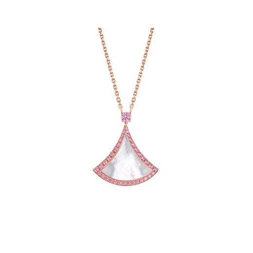 [Blar]DREAM NECKLACE MOP DIAMOND PINK