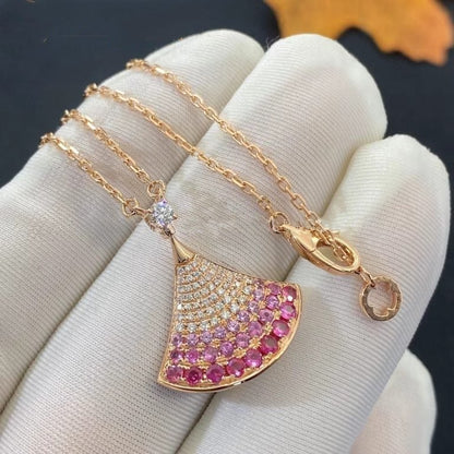 [Blar]DREAM NECKLACE PINK GOLD PINK DIAMOND