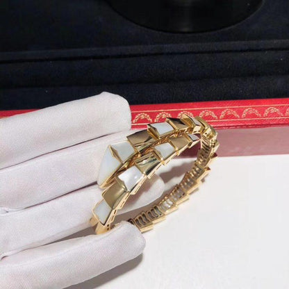 [Blar]SERPENTI BRACELET MOP GOLD