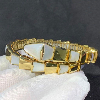 [Blar]SERPENTI BRACELET MOP GOLD