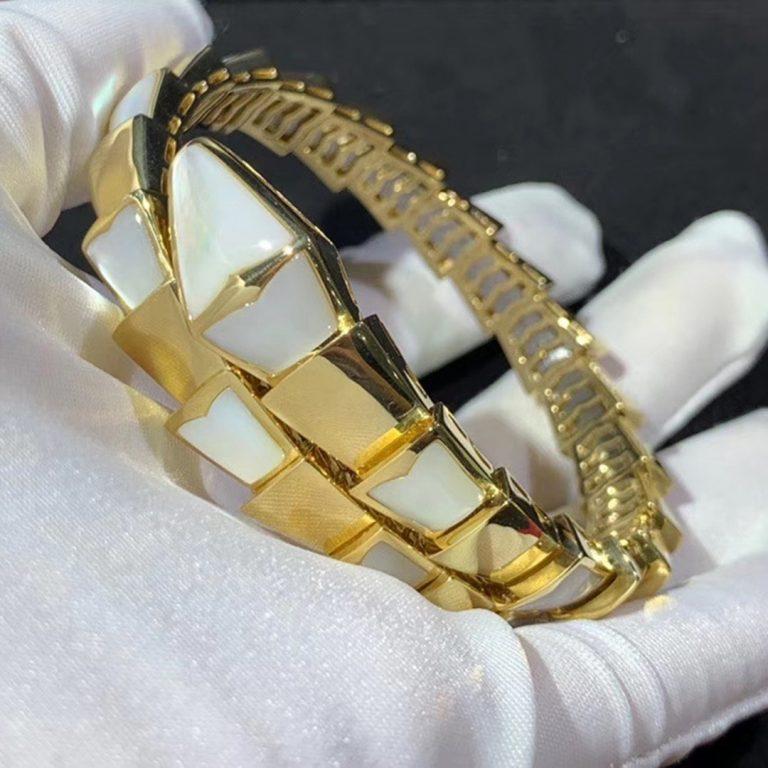 [Blar]SERPENTI BRACELET MOP GOLD