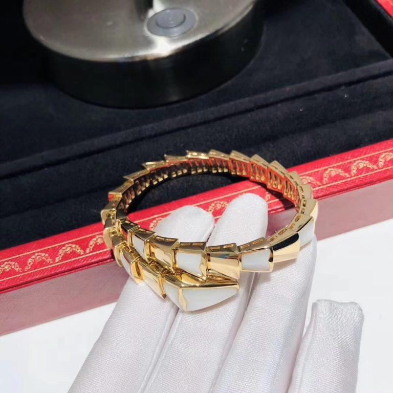 [Blar]SERPENTI BRACELET MOP GOLD