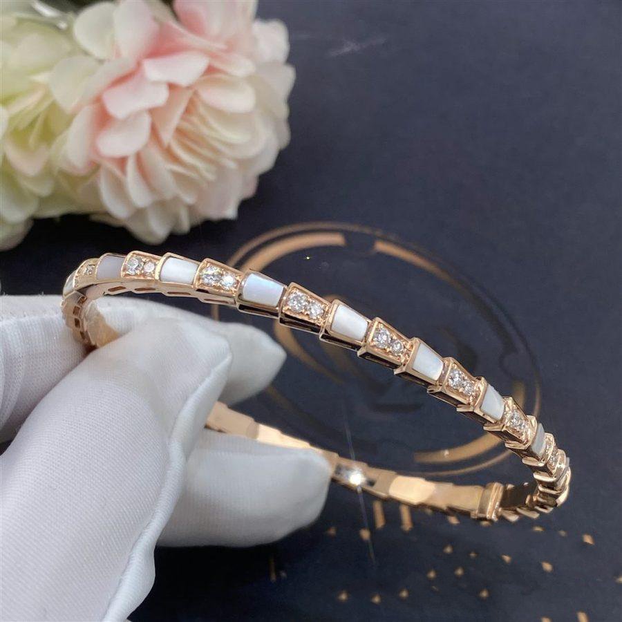 [Blar]SERPENTI BRACELET PINK GOLD MOP DIAMOND