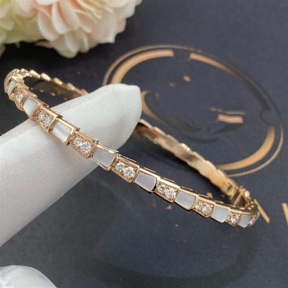 [Blar]SERPENTI BRACELET PINK GOLD MOP DIAMOND