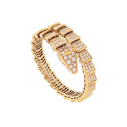 [Blar]SERPENTI BRACELET 8MM GOLD DIAMOND