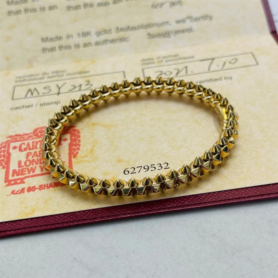 [CAT]CLASH GOLD BRACELET