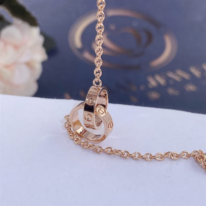 [CAT]LOVE BRACELET DOUBLE RING