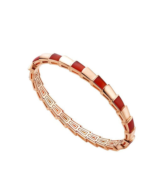 [Blar]SERPENTI BRACELET PINK GOLD RUBELLITE