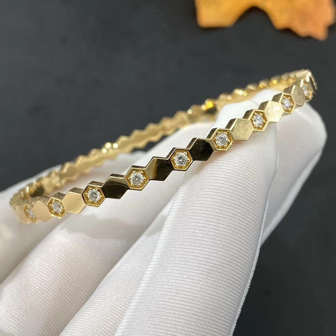 [Chau]BEE LOVE GOLD DIAMOND BRACELET