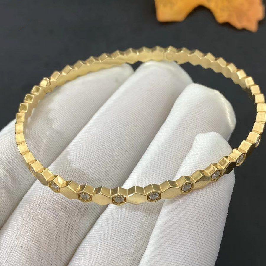 [Chau]BEE LOVE GOLD DIAMOND BRACELET