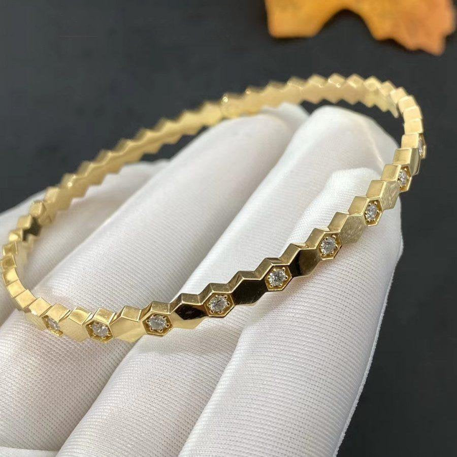 [Chau]BEE LOVE GOLD DIAMOND BRACELET