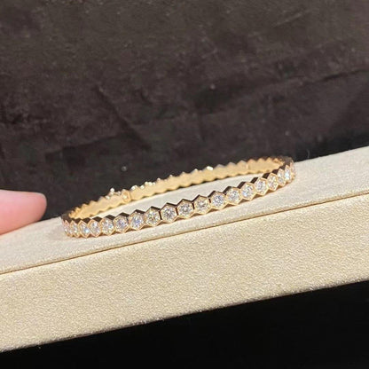 [Chau]BEE LOVE GOLD BRACELET FULL DIAMOND