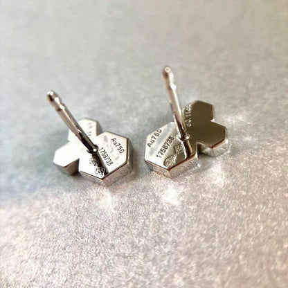 [Chau]BEE LOVE SILVER DIAMOND EARRINGS