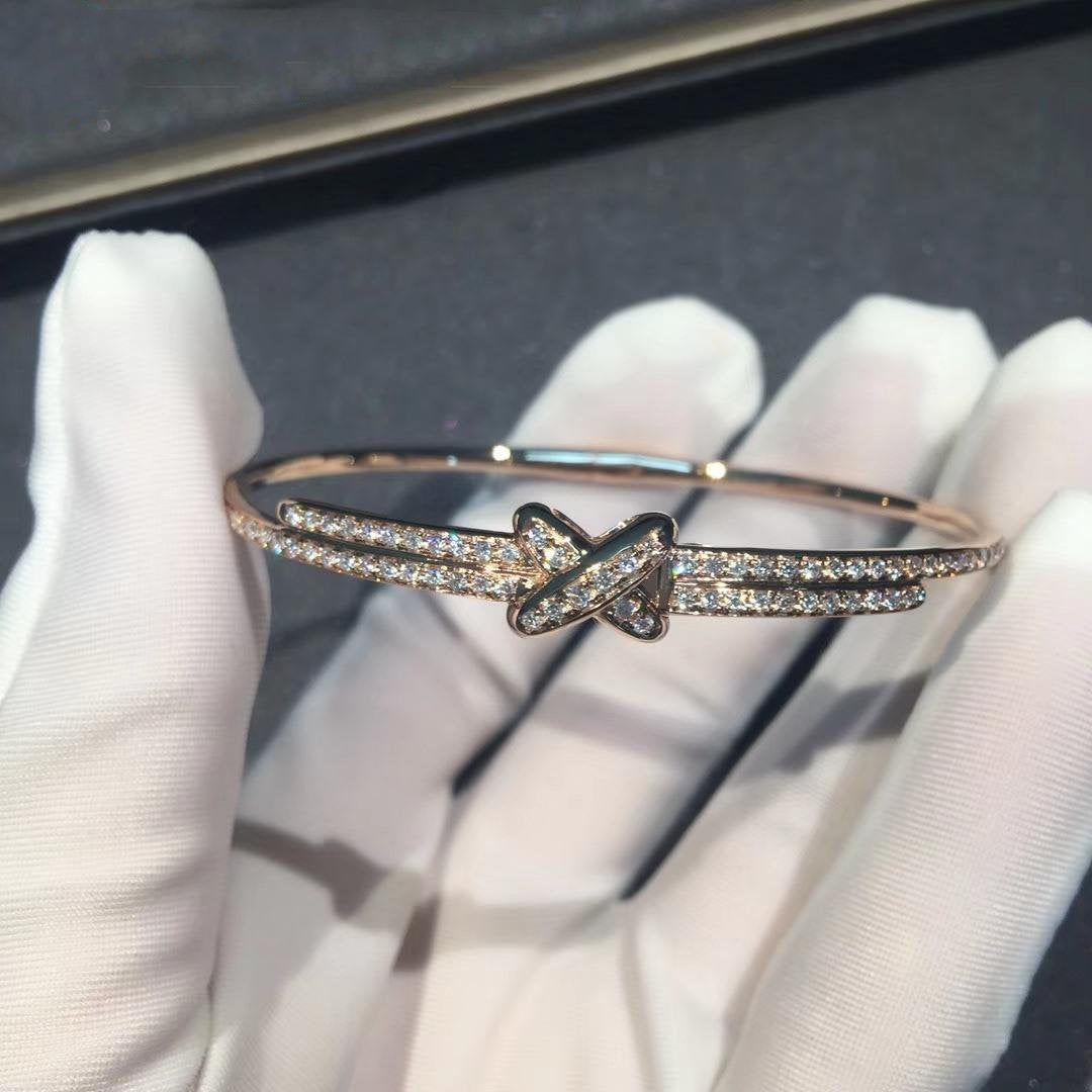 [Chau]JEUX DE BRACELET DIAMONDS PINK GOLD