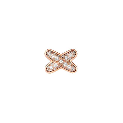 [Chau]JEUX DE PINK GOLD DIAMOND EARRINGS