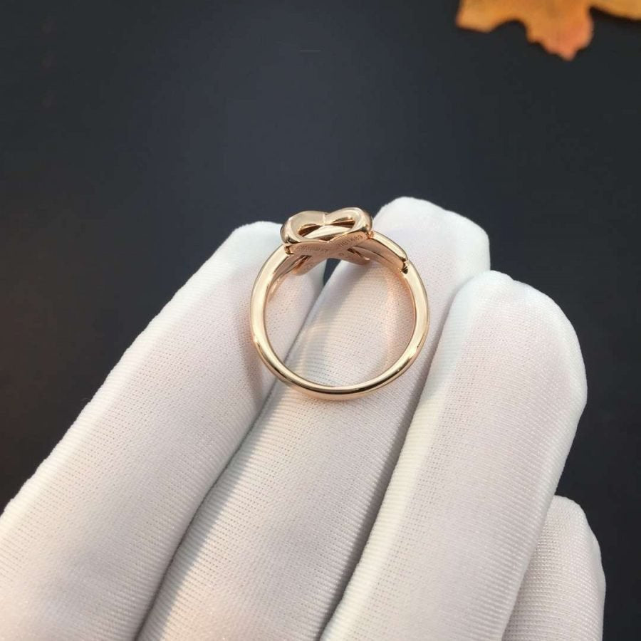 [Chau]JEUX DE PINK GOLD DIAMOND RING