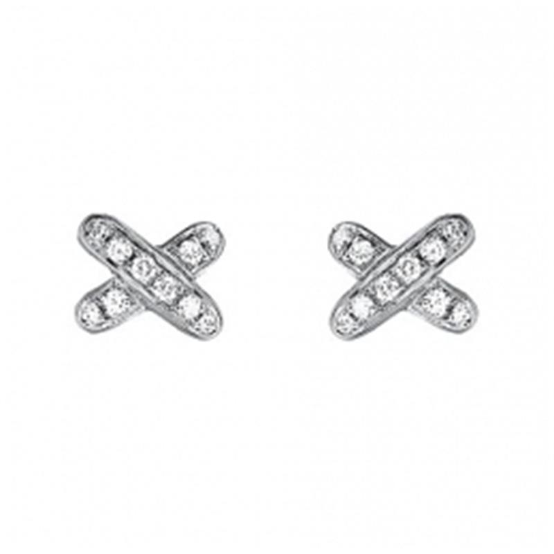 [Chau]JEUX DE DIAMOND EARRINGS