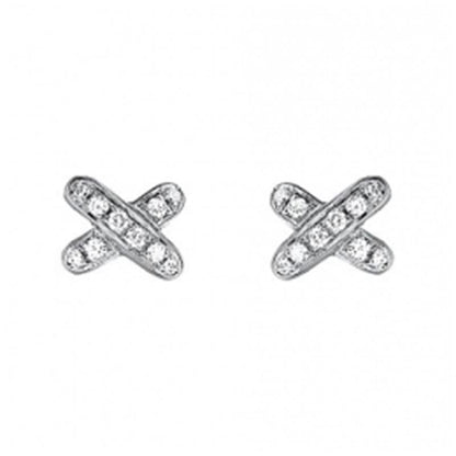 [Chau]JEUX DE DIAMOND EARRINGS