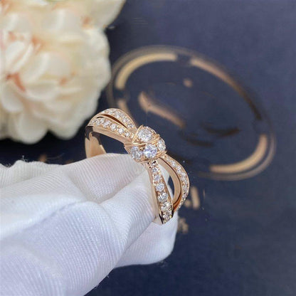 [Chau]LIENS PINK GOLD DIAMOND RING