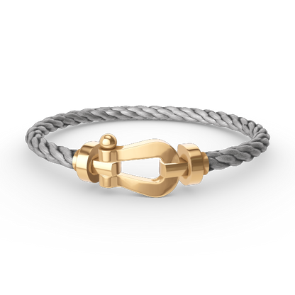 [Frd]FORCE LARGE HORSESHOE NO DIAMOND BRACELET GOLD