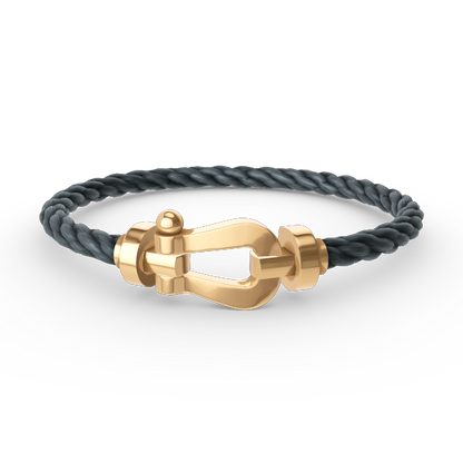 [Frd]FORCE LARGE HORSESHOE NO DIAMOND BRACELET GOLD